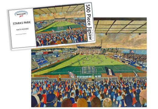 Stark's Park Stadium Fine Art Jigsaw Puzzle - Raith Rovers FC
